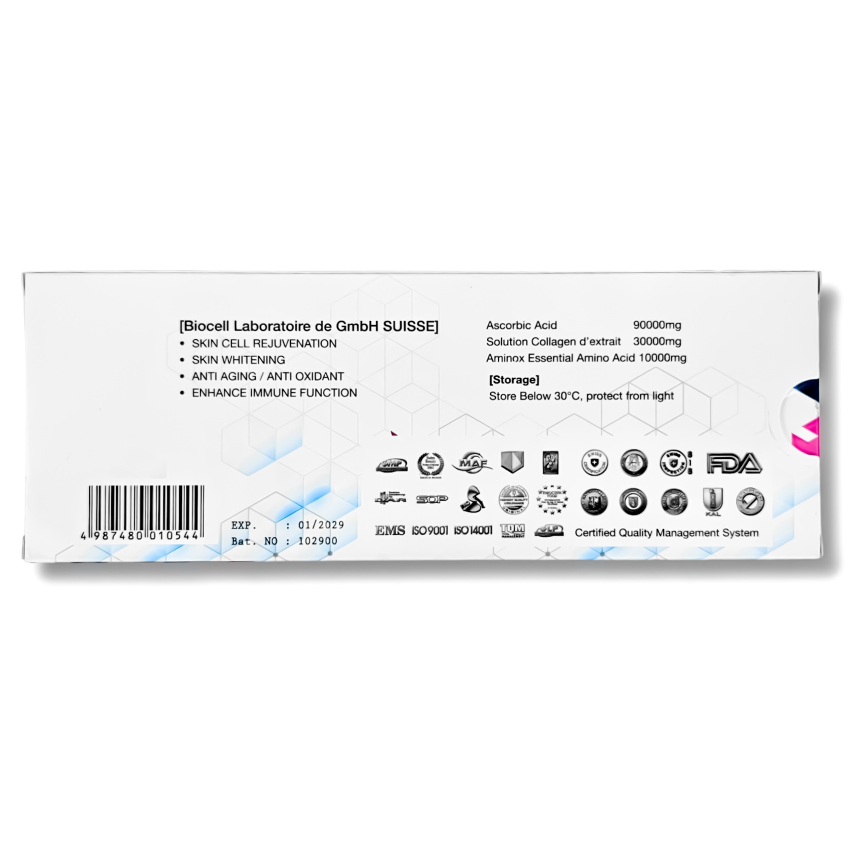 Biocell Collagen Platinum Forte + Vitamin C Injection - Image 3